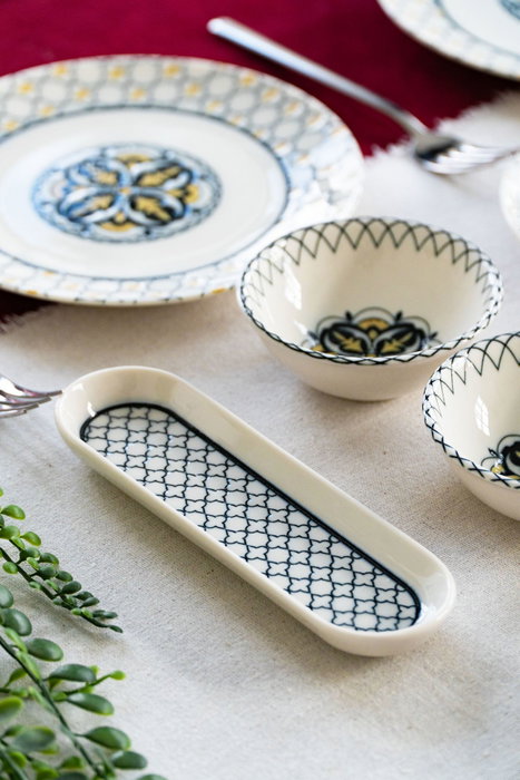 Hermia Set de Desayuno Bergama 16 Multicolor
